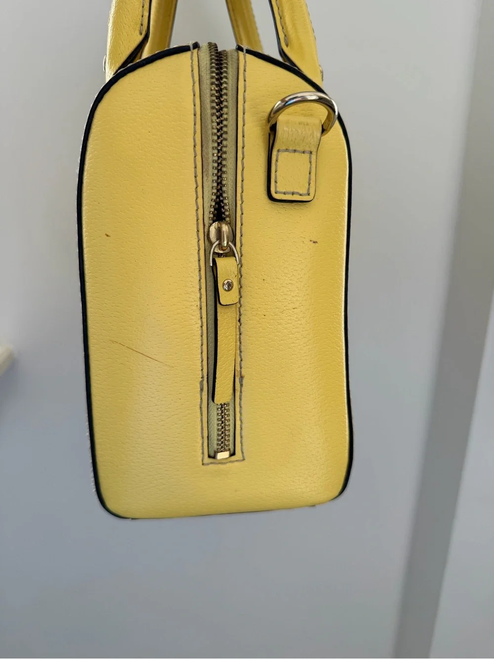kate spade Yellow Leather Top-Handle Satchel